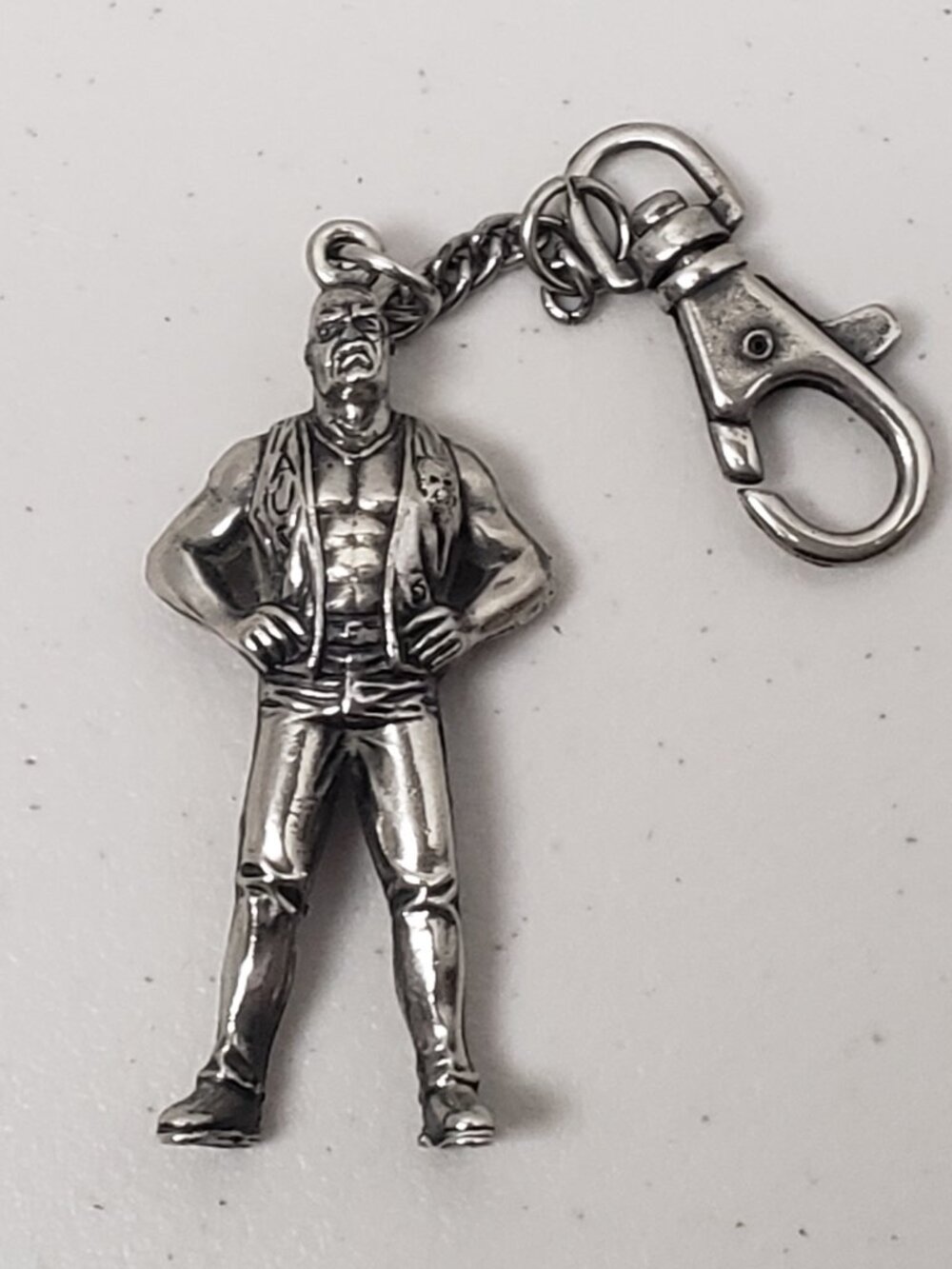 WWE/WWF Stone Cold Steve Austin Keychain Clip 1998